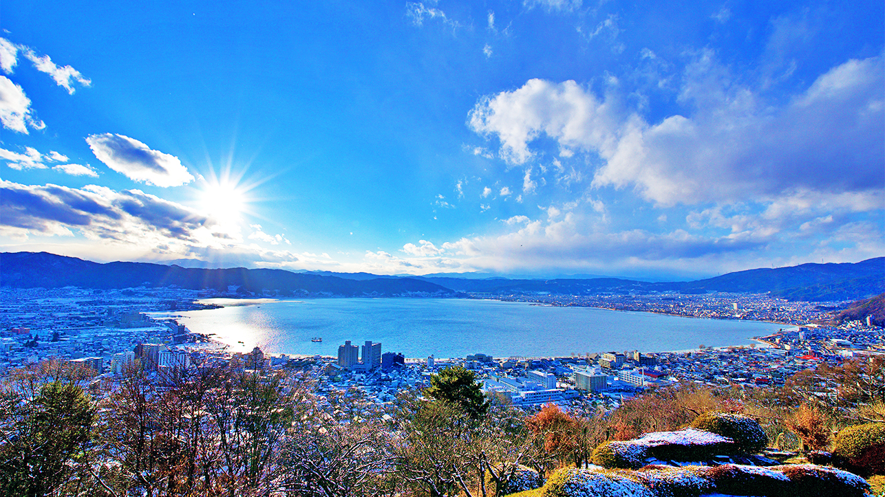 諏訪の風景